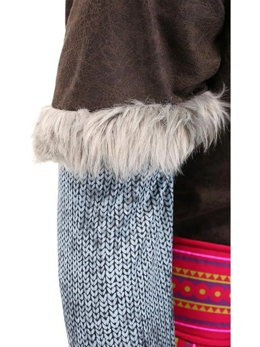 Disney Frozen Kristoff Deluxe Costume Prince Disguise Halloween Adult Mens L/XL